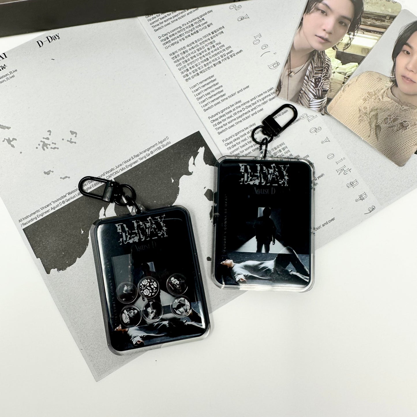 Agust D ‘D-Day The Final’ Shaker Keychain