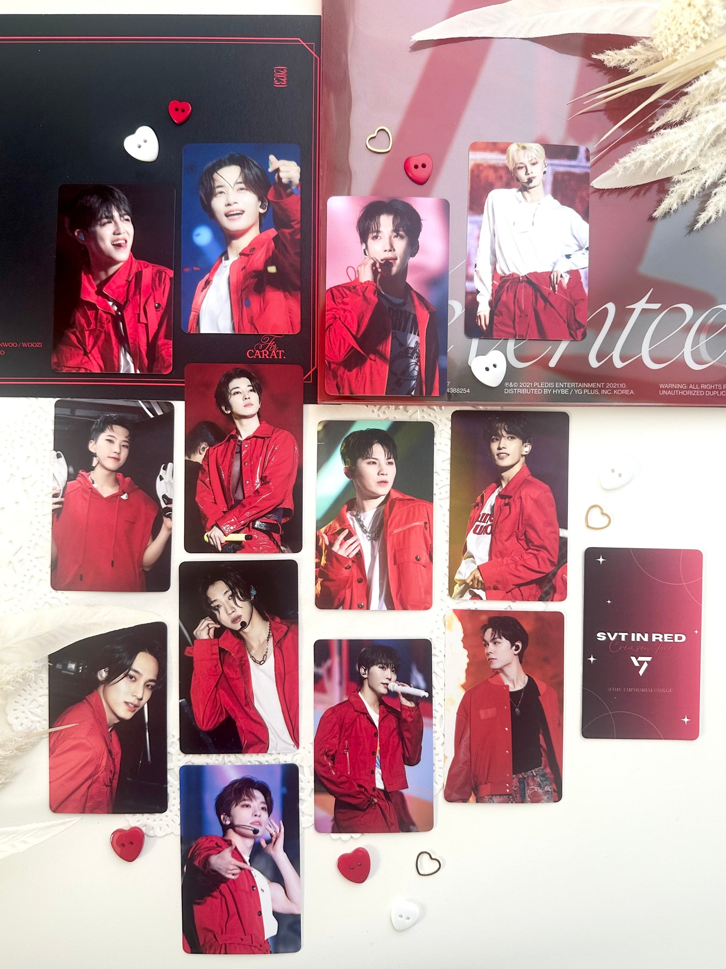 Seventeen in Red: Crimson Love Lucky Draws