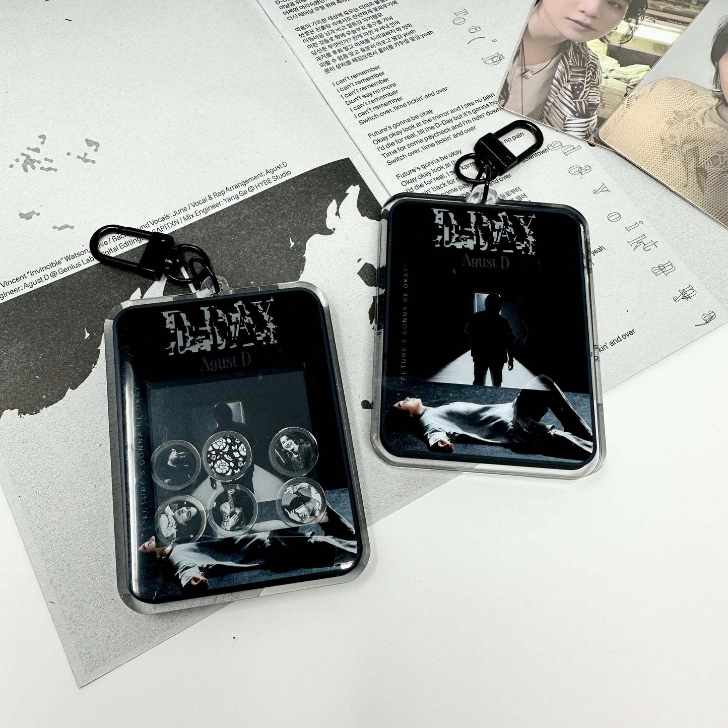 Agust D ‘D-Day The Final’ Shaker Keychain