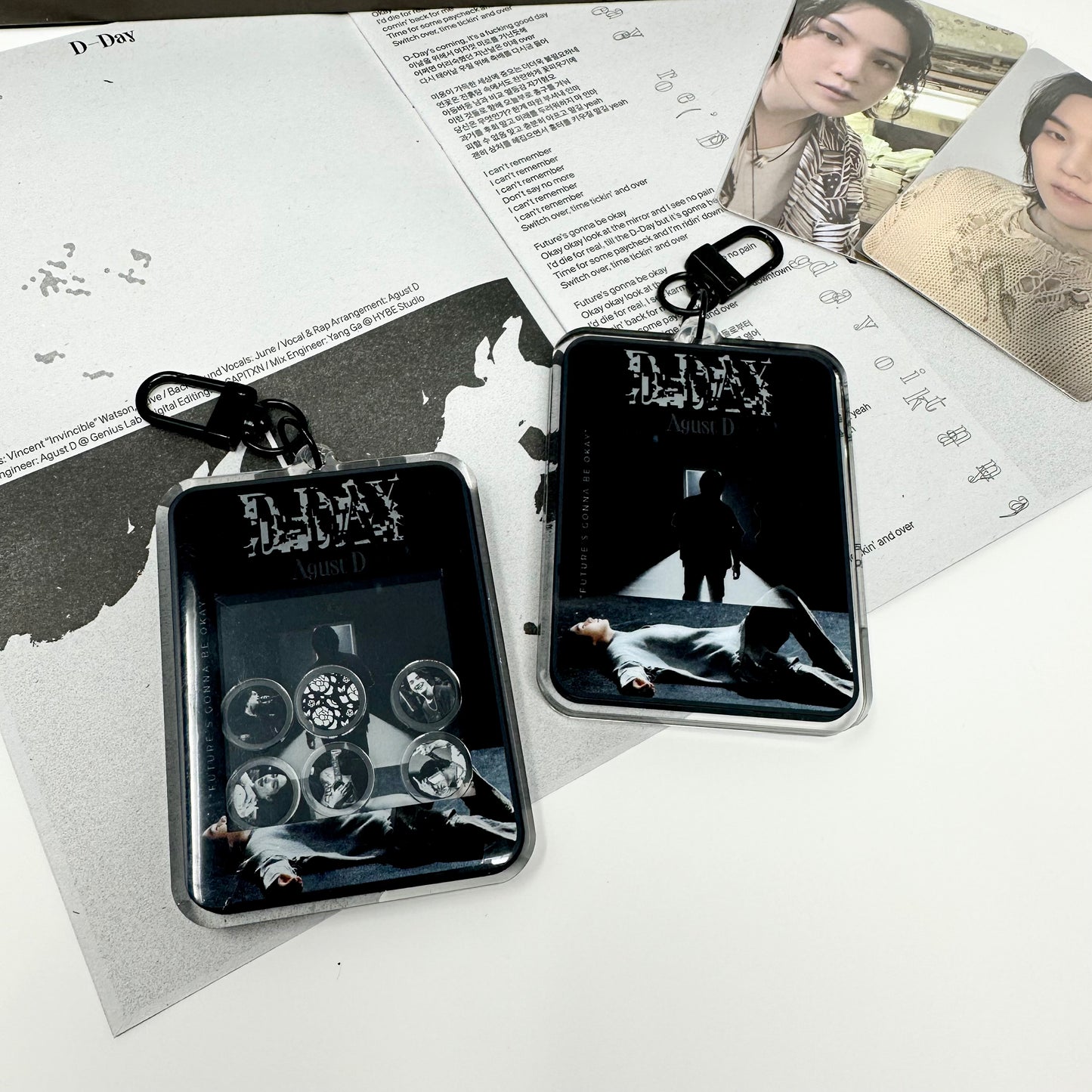 Agust D ‘D-Day The Final’ Shaker Keychain