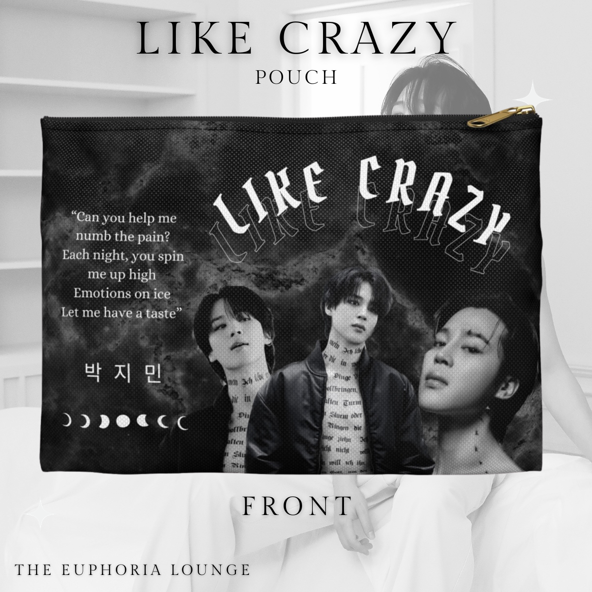Jimin 'Like Crazy' Pouch
