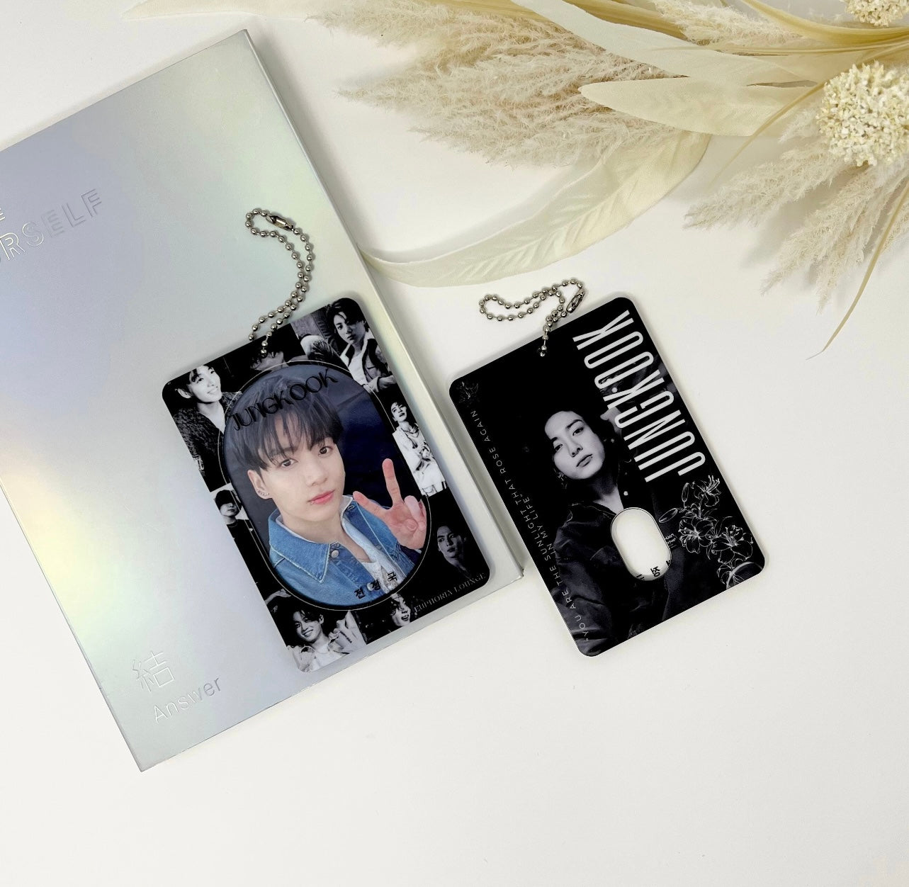 Jungkook B&W 'Euphoria' Photocard Holder