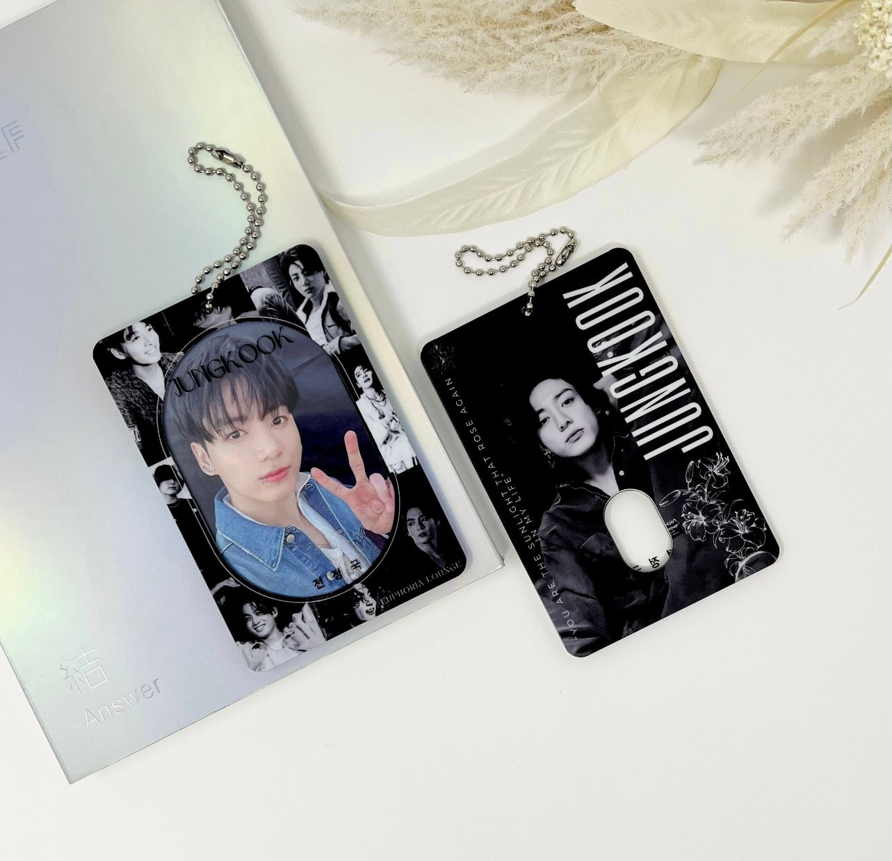 Jungkook B&W 'Euphoria' Photocard Holder