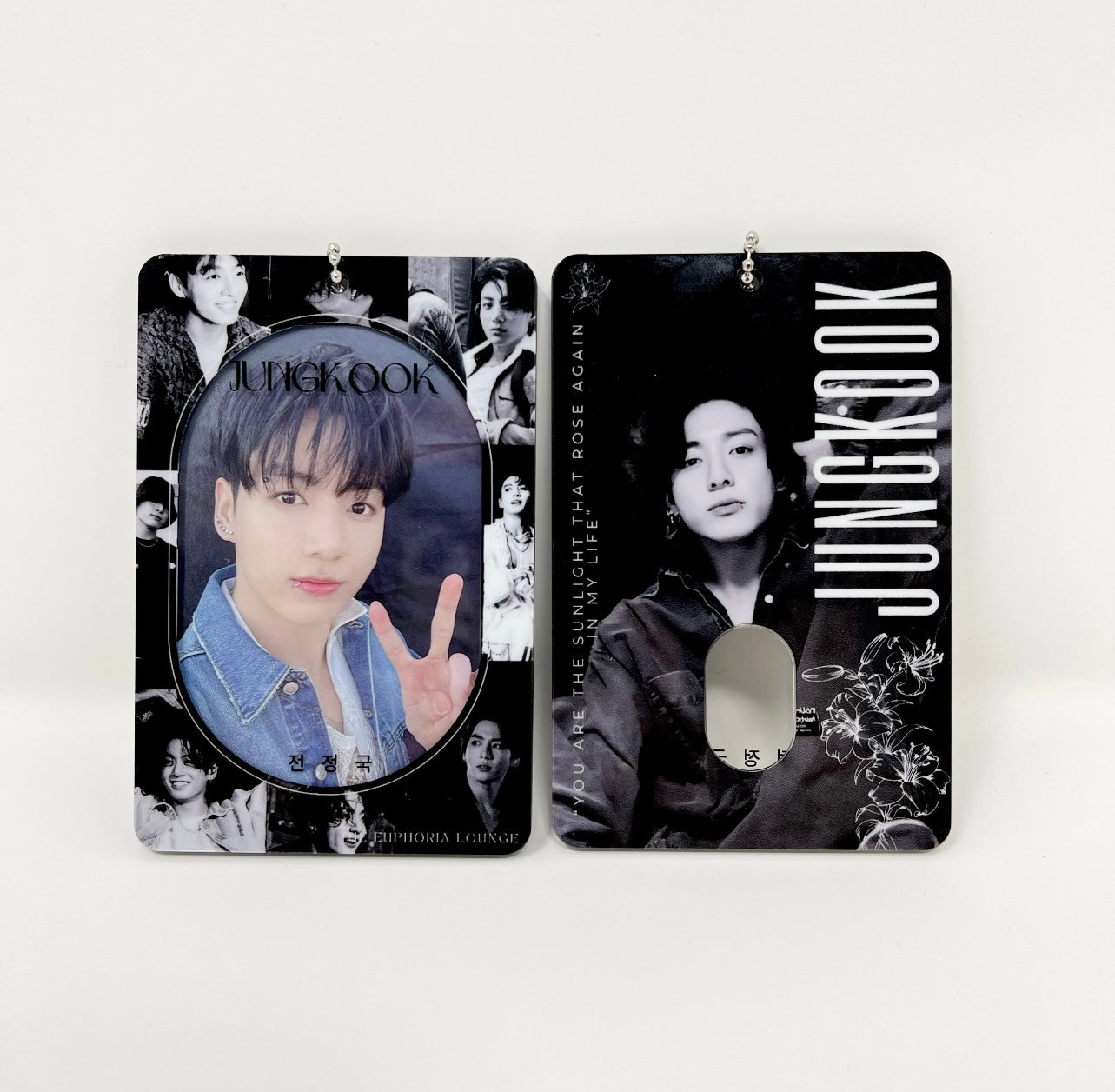 Jungkook B&W 'Euphoria' Photocard Holder