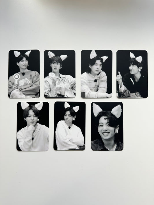 BTS Cat Ears Lucky Draws