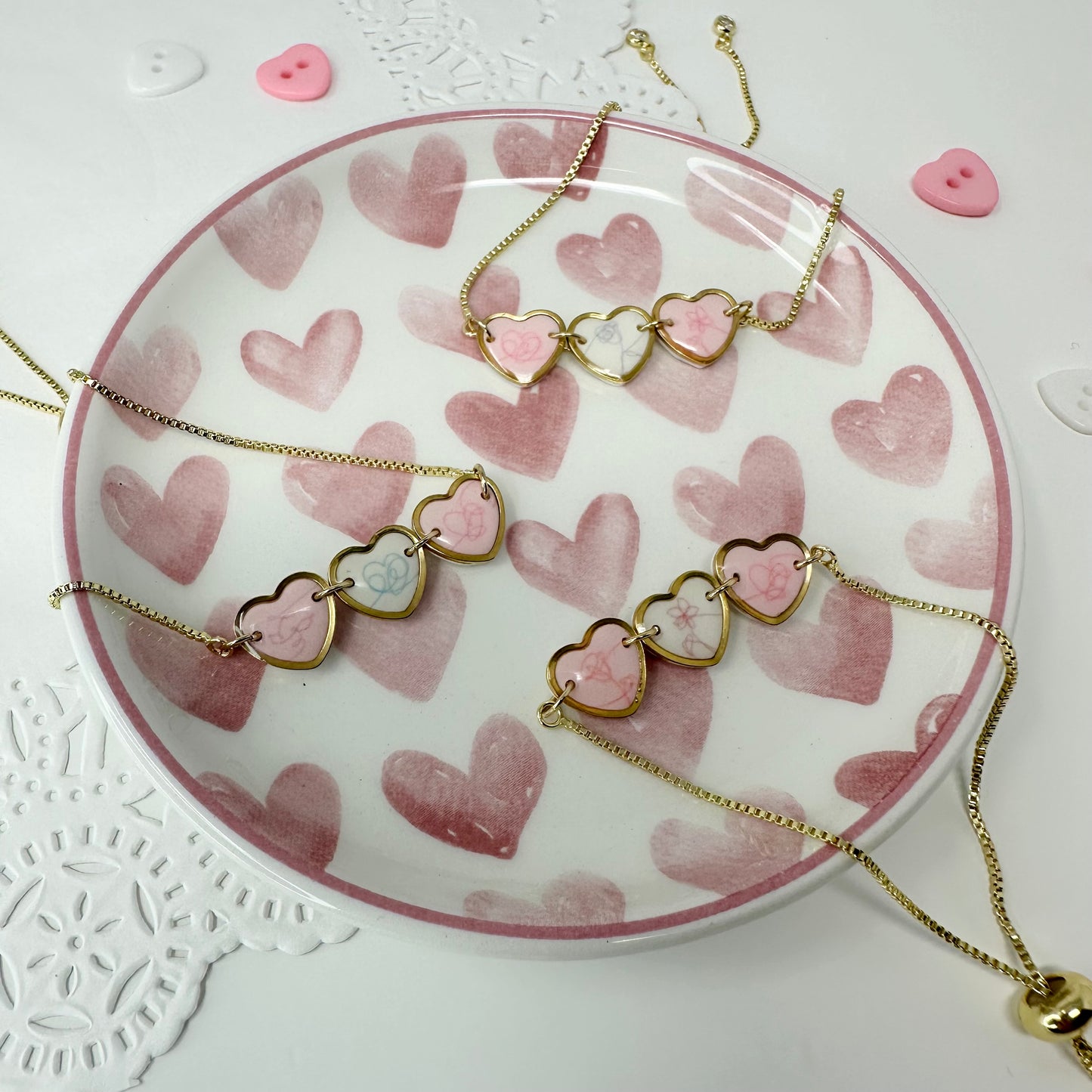 Love Yourself Heart Bracelet