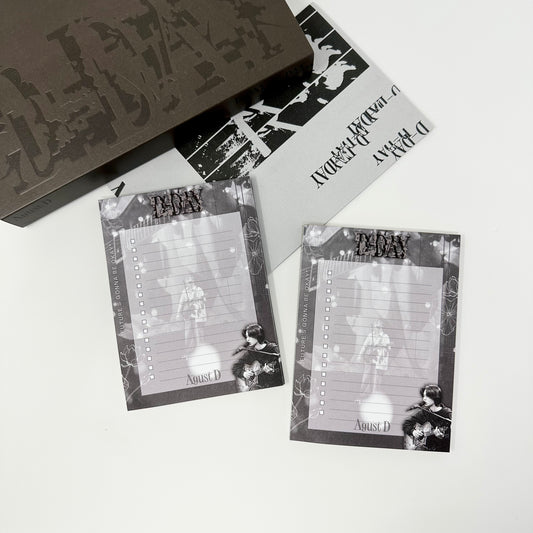 Agust D ‘D-Day’ Notepad