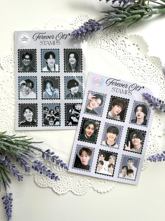 Forever OT7 Stamp Sticker Sheets