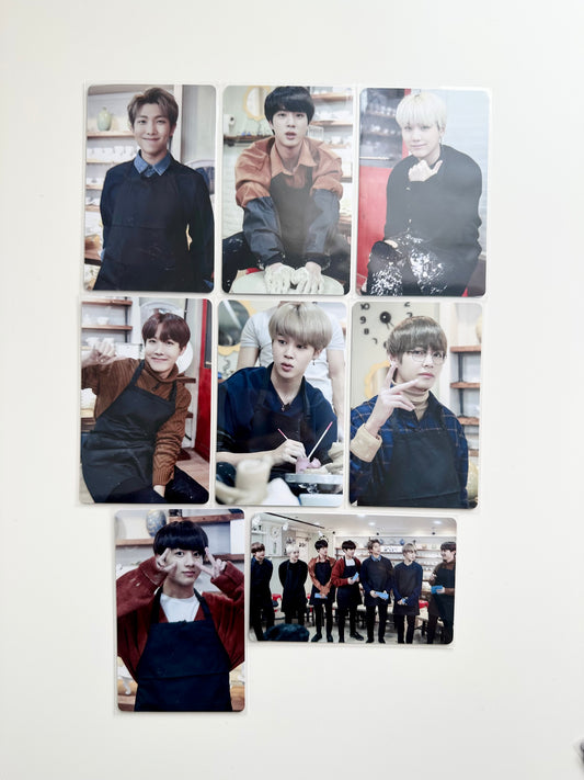 Run BTS Memories (Pottery Episode) Lucky Draws