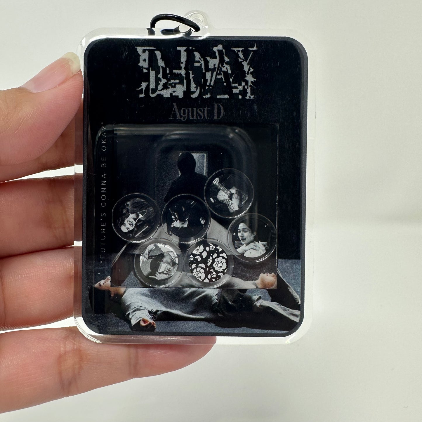 Agust D ‘D-Day The Final’ Shaker Keychain
