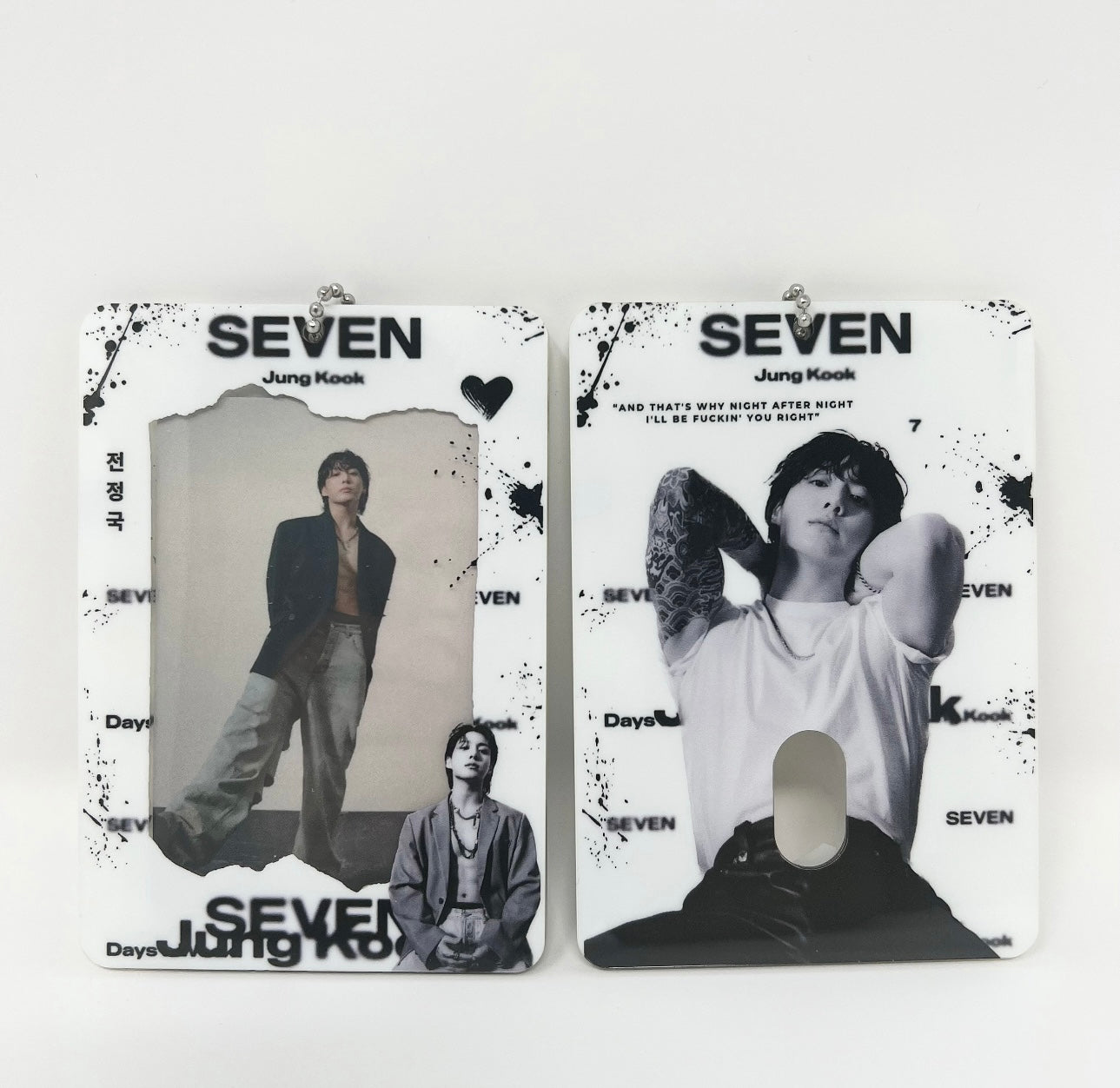 Jungkook 'Seven' Photocard Holder