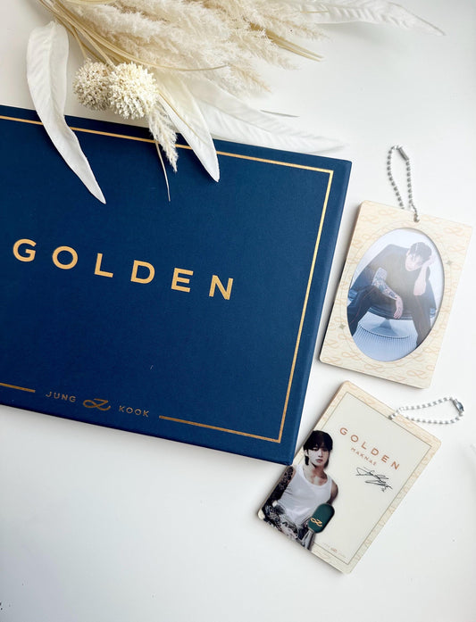 Jungkook ‘Golden’ Photocard Holder